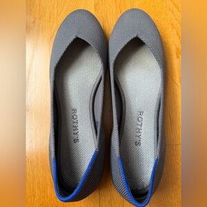 Rothy's Women's Pebble Grey Round Toe Flats